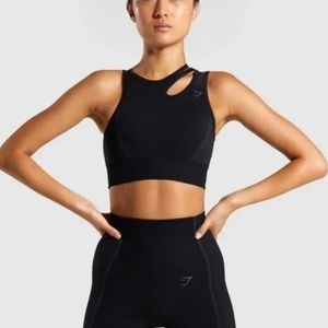 Gymshark Ultra Seamless Sports Bra - Black - Extra Large